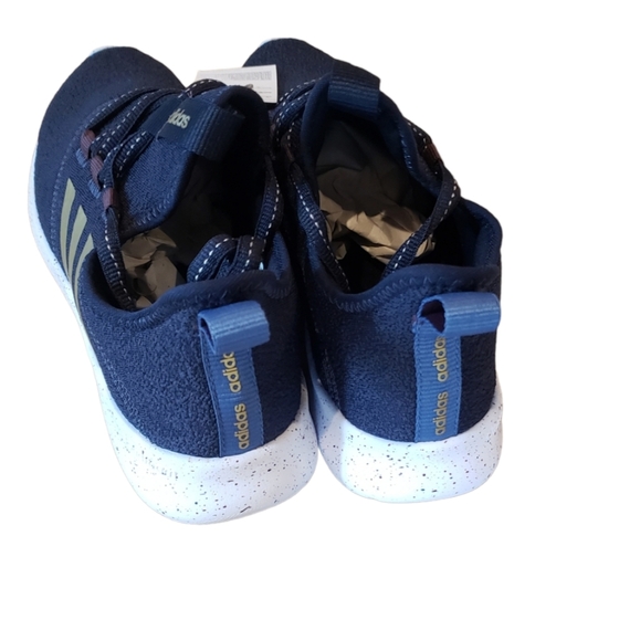 Adidas Cloudfoam Pure 2.0 Legend Ink Gold Sneakers - Picture 4 of 7